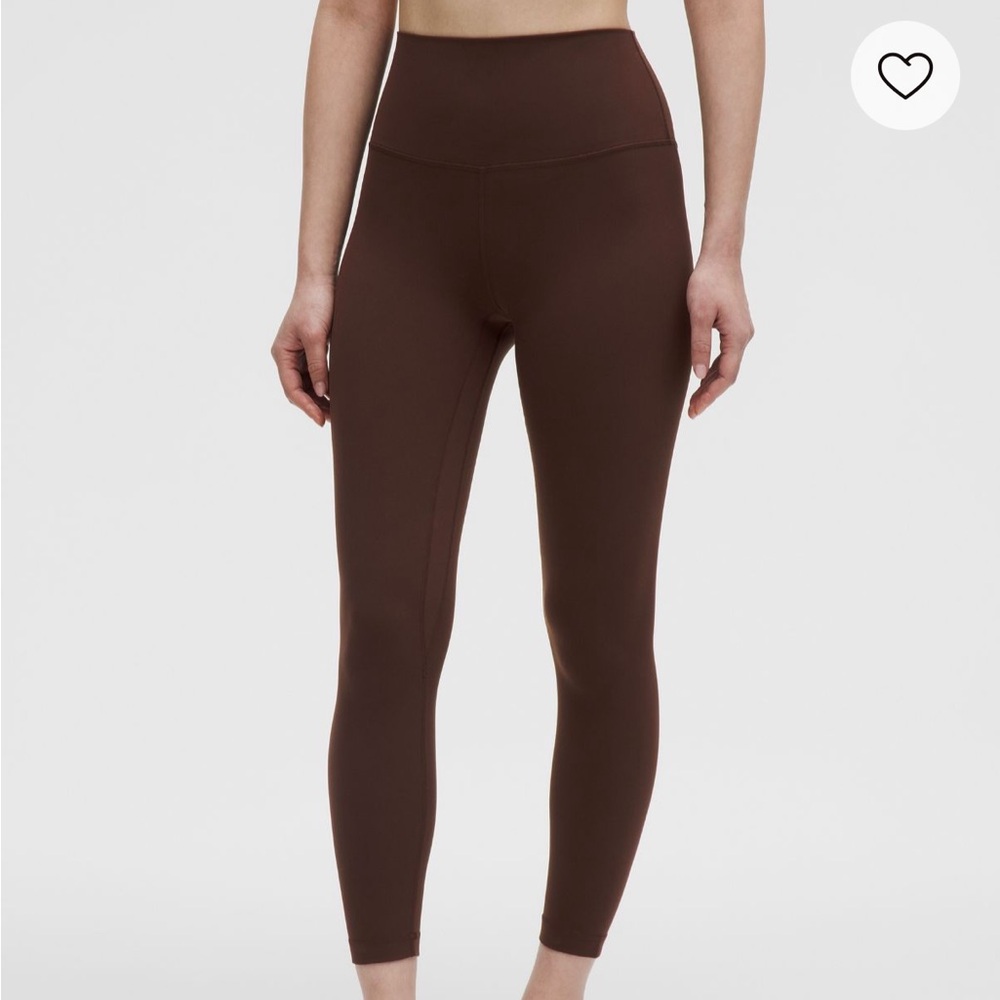 lululemon athletica brown align 25” leggings